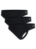 adidas 3er Pack Thong Active Light Flex in Schwarz