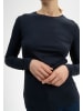 MELA Damen Basic Langarmshirt DHIVYA