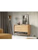 Feldmann-Wohnen Kommode Modern Loft Eiche Natur 121 / 45 / 90cm