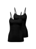 Calida Unterhemd 2er Pack in Schwarz