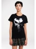 Logoshirt T-Shirt Marvel - Punisher Techno Skull in schwarz