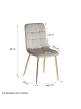 Homestyle4u Essgruppe 3-tlg. in Beige