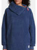 Salzhaut Fleecepullover Neielk in Navy