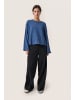 Soaked in Luxury Strickpullover SLSpina Baggy fit in Ensign Blue