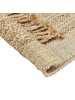 Beliani Geflochtener Teppich ORTAOBA in Beige - (W) 160 x (H) 1.5 x (L) 230 cm