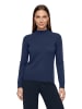 Betty Barclay Kaschmir-Pullover mit Stehkragen in Iris Blue