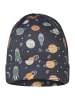 Sterntaler Beanie Planeten in marineblau
