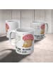 Mr. & Mrs. Panda Tasse Gespenst  Prost  mit Spruch in Weiß