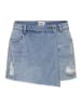 ONLY Trendige Shorts Denim Minirock-Style Knopfleiste in Hellblau