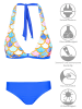 Aquarti 2tlg.- Set Bikini in blau/orange