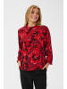 CULTURE Langarm - Hemd CUrachel Relaxed fit in Red Flower