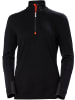 Helly Hansen Longsleeve "Lifa Merino Half Zip" in Schwarz