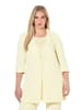 Ulla Popken Blazer in weiches gelb