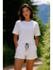 Reichstadt Reichstadt Regular Fit T-Shirt Damen Shoulder Drop 25RSW071 White S