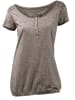Heine Rundhalsshirt in taupe