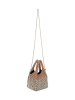 myMo at night Women Handbag in Champagne Silver