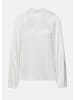 comma Bluse in 0120_weiß