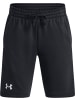 Under Armour Kinder Sportshort "UA Rival Fleece Shorts" in Schwarz
