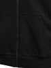 Hummel Reißverschluss Kapuzenpullover Hmllegacy Herren in BLACK