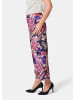 GOLDNER Culotte LOUISA Stretchbequeme Druck-Culotte LOUISA in pink / gemustert