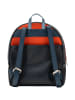 DuDu City Rucksack Leder 26,5 cm navy