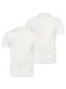 Björn Borg T-Shirt Core Slim 2er Pack in weiss