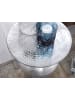 FineBuy Beistelltisch in Silber / Aluminium / 36x36x46
