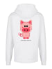 F4NT4STIC Basic Hoodie SIlvester Party Happy People Only in weiß