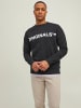 Jack & Jones Basic Sweater Langarm Shirt Rundhals Pullover in Schwarz-2