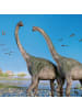 NOTIQUE Wandkalender 2027 mit 6-sprachigem Kalendarium in Dinosaurs - 30 x 30 cm