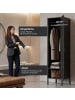 HOMCOM Spind in Schwarz 40L x 40B x 179H cm