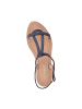 Les Tropéziennes par M Belarbi Hamatgum Ledersandalen Blau