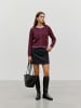 Vero Moda Strickjacke in Tawny Port
