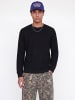 Jack & Jones Langarm-T-Shirt in Black
