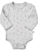 Pippi Babywear Kinder Langarmbody in Grau