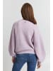 PULZ Jeans Strickpullover PZIRIS Boatneck Pullover 50206779 in lila