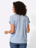 WITT WEIDEN Druck-Bluse in bleu-ecru-gemustert