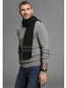 Man's World Schal in schwarz-grau