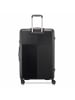 Roncato AirGlam - 4-Rollen-Trolley L 77 cm erw. (blu notte) in nero