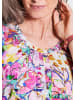 GOLDNER Kurzgröße:  Kleid in pink / gemustert