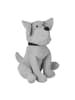 relaxdays Türstopper "Hund" in Grau - (B)19 x (H)28 x (T)23 cm