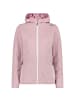 cmp Fleece-Kapuzenjacke WOMAN JACKET FIX HOOD in Rose