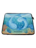 Mr. & Mrs. Panda Laptoptasche Sternzeichen Fische Design ohne Sp... in Weiß
