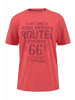 Man's World Rundhalsshirt in koralle