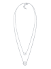 Elli Halskette 925 Sterling Silber Lotusblume, Om in Silber