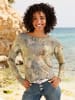 Heine Druck-Shirt in jade-graphit-bedruckt