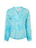 EMILY VAN DEN BERGH  Bluse in aqua