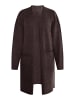 VIRITA Women Long Cardigan in Dunkelbraun