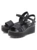 LASCANA Sandalette in schwarz