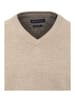 CASAMODA V-Pullover für Herren in beige